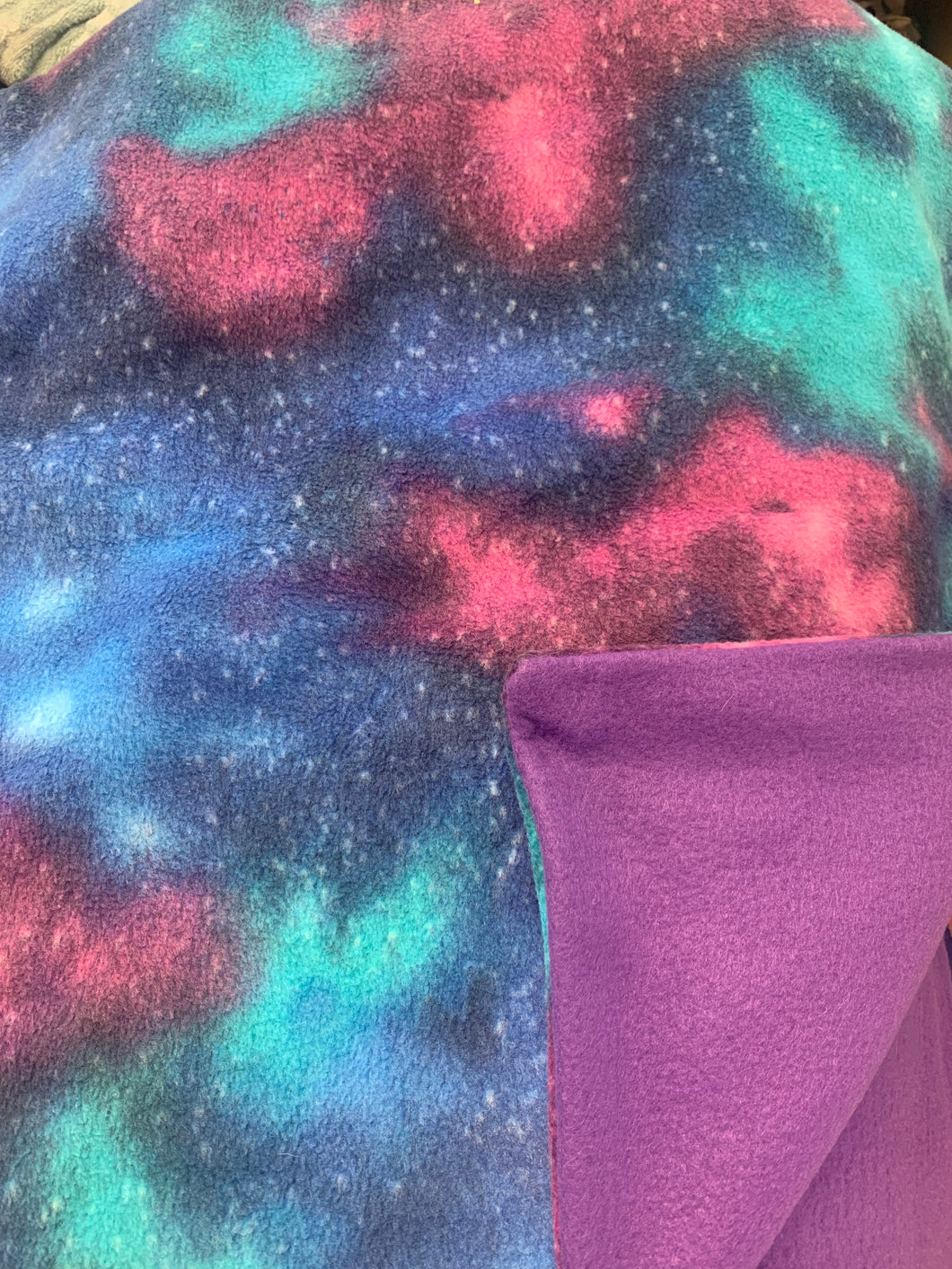 Fleece Galaxy blanket
