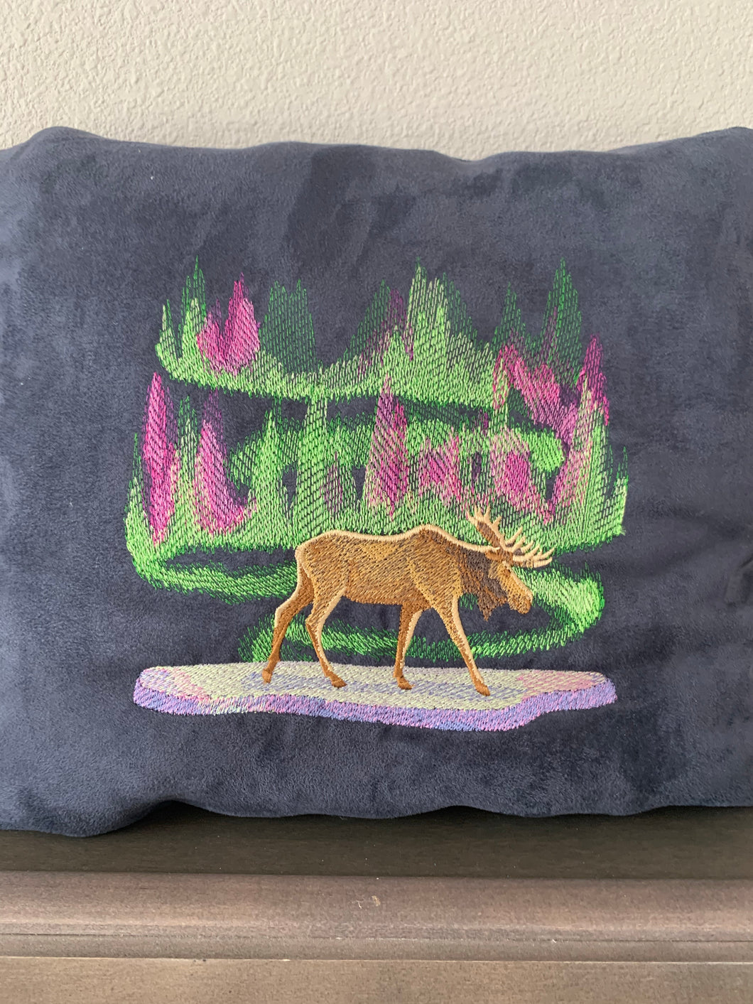 Moose w/ Northern Lights