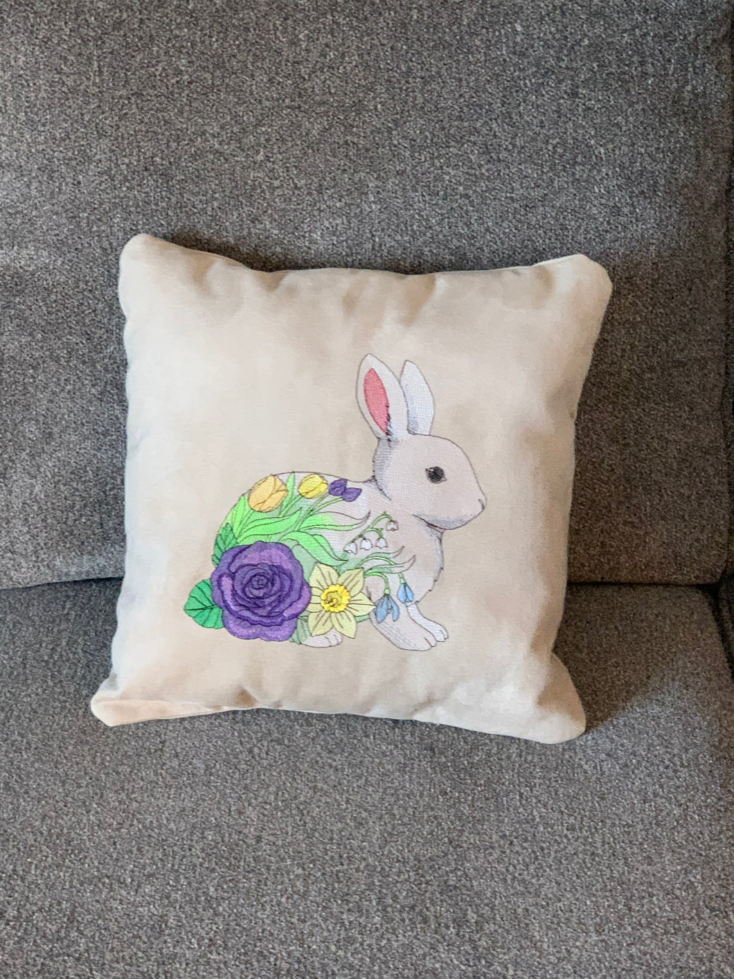 Bunny pillow